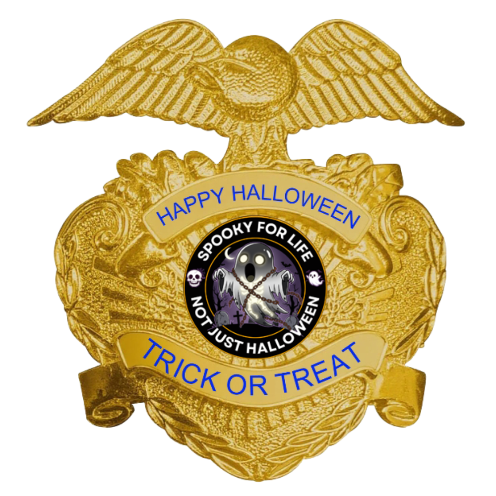 Halloween Badge H-22 GOLD