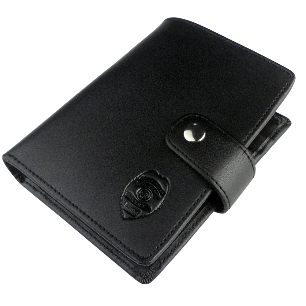Leather Holder/ Holster/ Wallet For Multi-size Police Badges