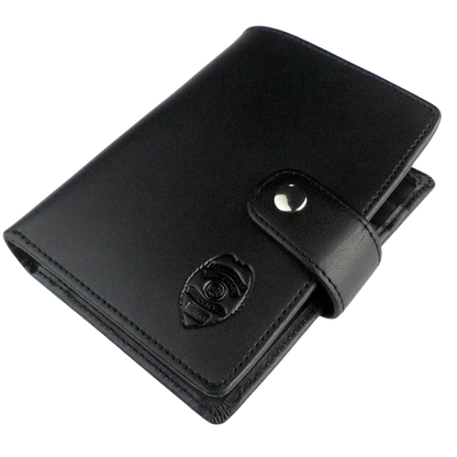 Leather Holder/ Holster/ Wallet For Multi-size Police Badges