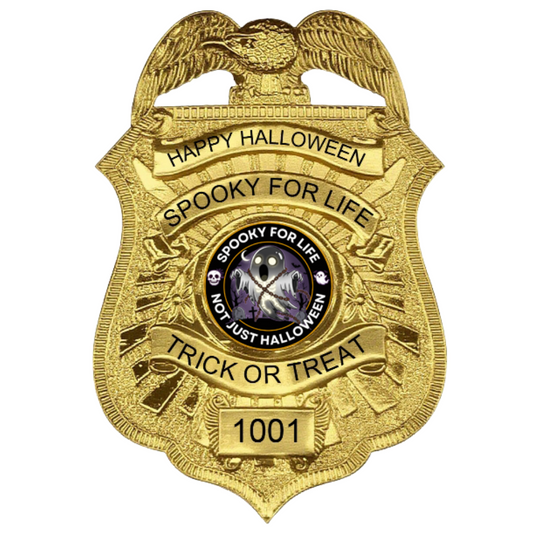 Halloween Badge H-25 GOLD