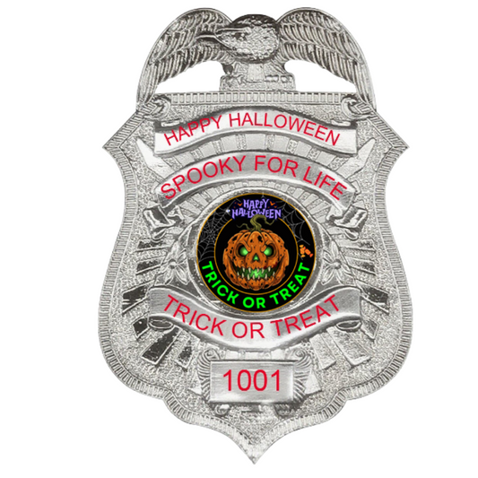 Halloween Badge H-25 SILVER